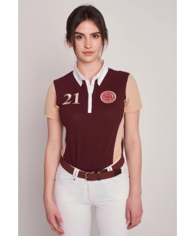 YUMUŞAK POLO S/S RIDER BORDEAUX PIQUET