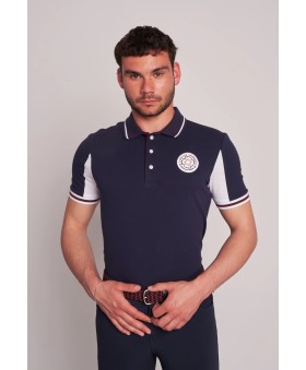 SOFT POLO S/S RIDER NAVY PIQUET